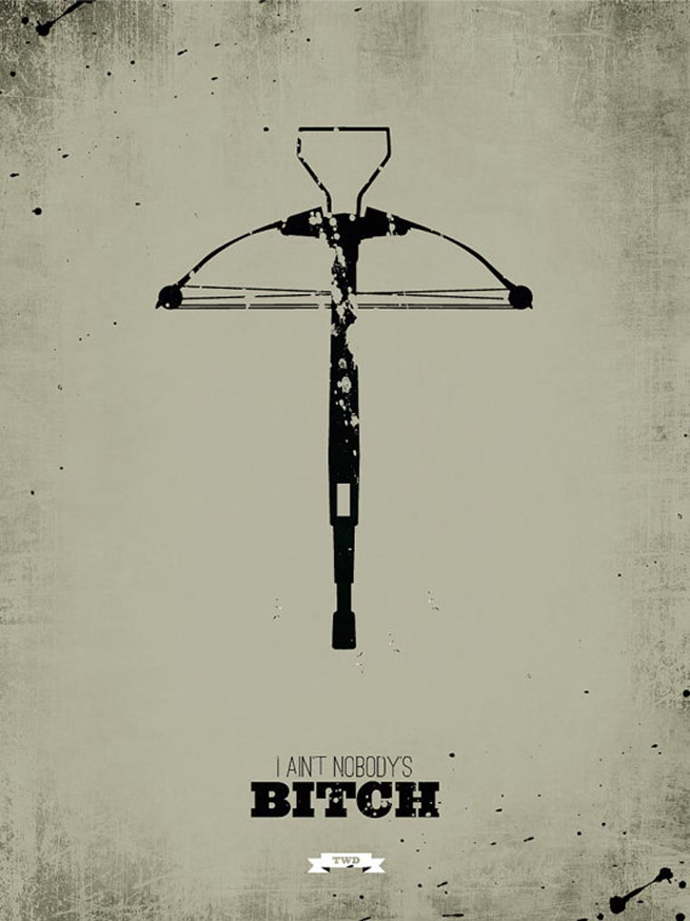 The Walking Dead: Minimalistische Poster TWD_minimalistic_posters_02 
