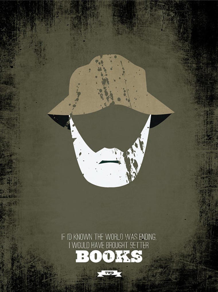 The Walking Dead: Minimalistische Poster TWD_minimalistic_posters_05 