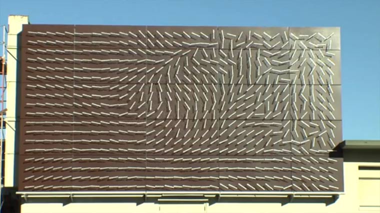 Ein Meer aus Windanzeigern Windswept