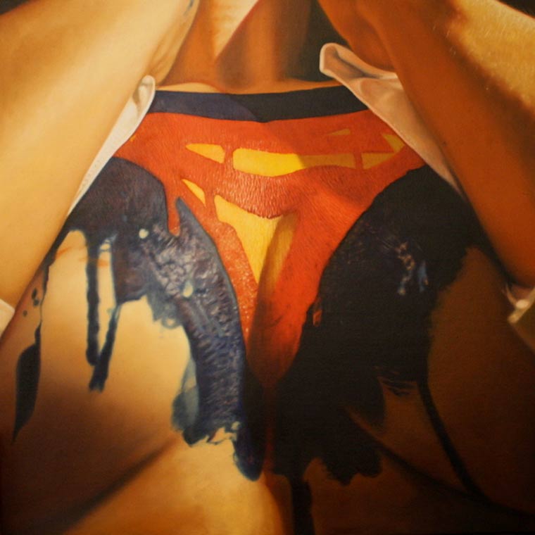 realistische Malerei: sexy Superheldinnen JKB_Fletcher_02 