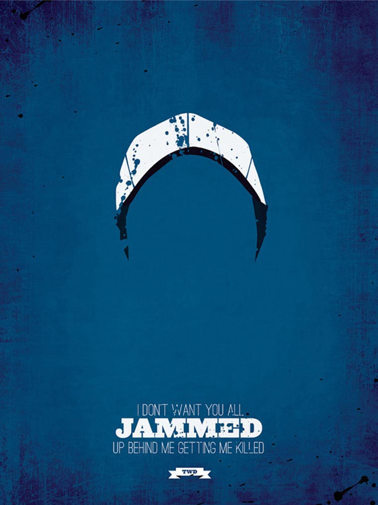 The Walking Dead: Minimalistische Poster TWD_minimalistic_posters_04