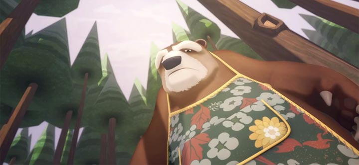 Römischer Bote vs. Bär Dum_Spiro 