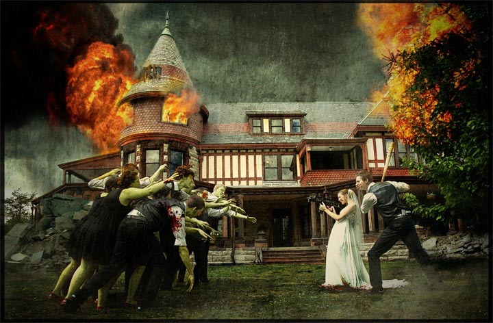 Zombie-Hochzeitsgäste: Making of-Timelapse zombie_Wedding_timelapse 
