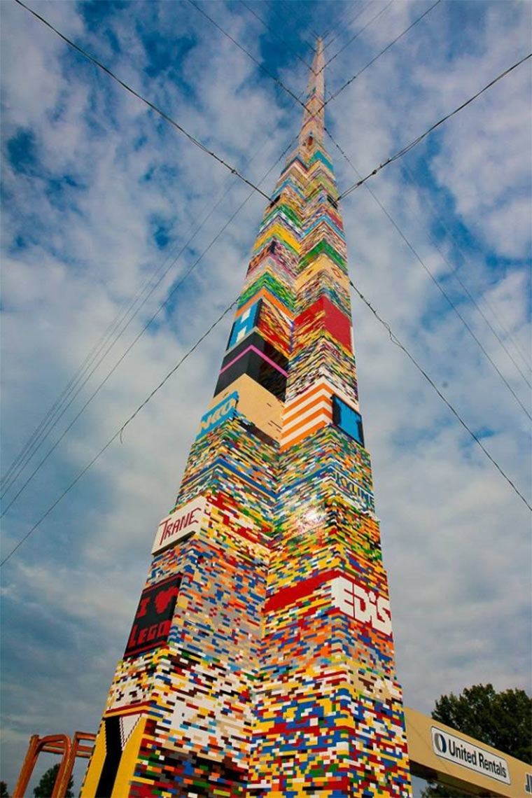 Weltrekord: höchster LEGO-Turm 11story-LEGOtower_02 