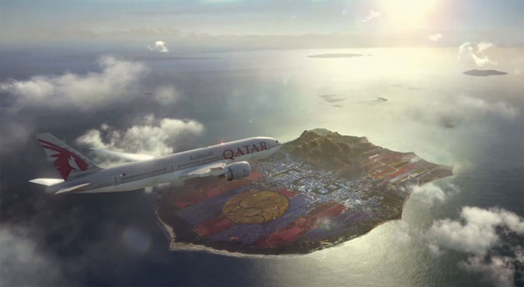 FC Barcelona hat eine eigene Insel FC-Barcelona-Island 