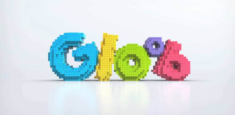 Gloob: animiertes Logo Design Gloob 