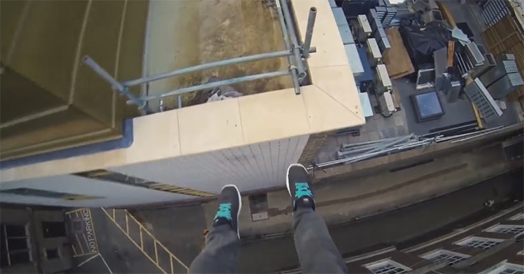 Parkour aus der Ego-Perspektive POV_Parkour 