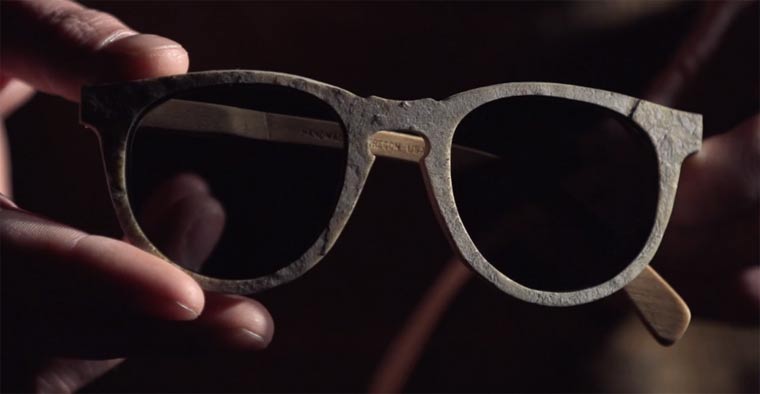 Das Brillenmodell aus Stein Steinbrille 