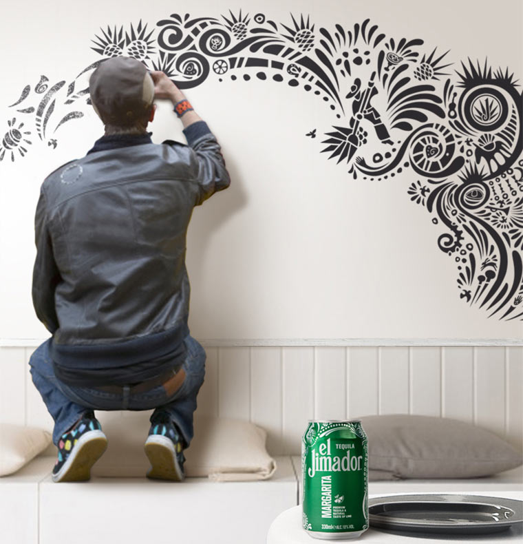 Berliner Street Art an deiner Wand eljimador_wanddeko 