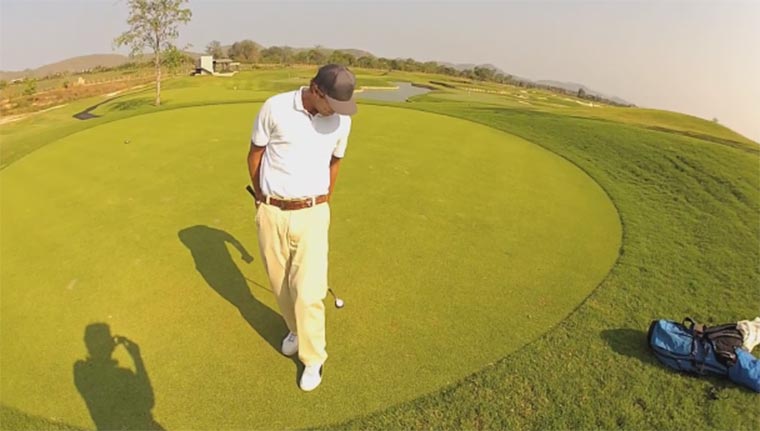 Golf-Tricks: Romain Bechu golf_trickshots