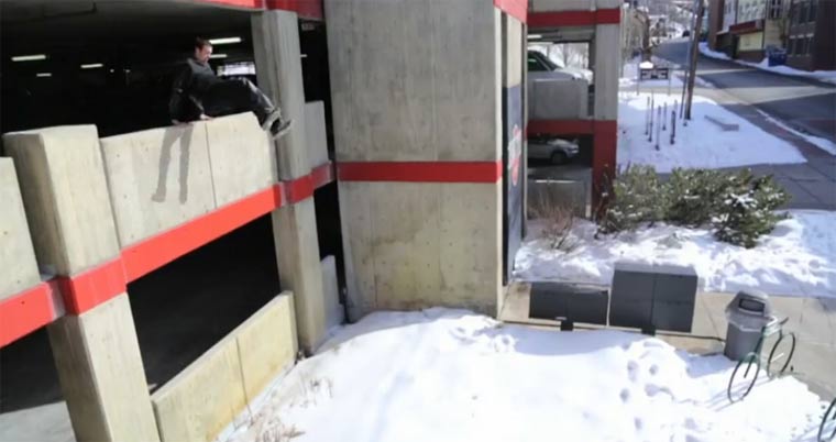 Winter Free Running - Ice Parkour ice_parkour 