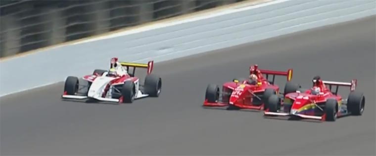 Das knappste Finish der Rennsportgeschichte? indianaknapp 