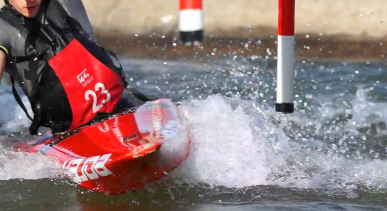 Kanuslalomtraining in Australien kanutraining