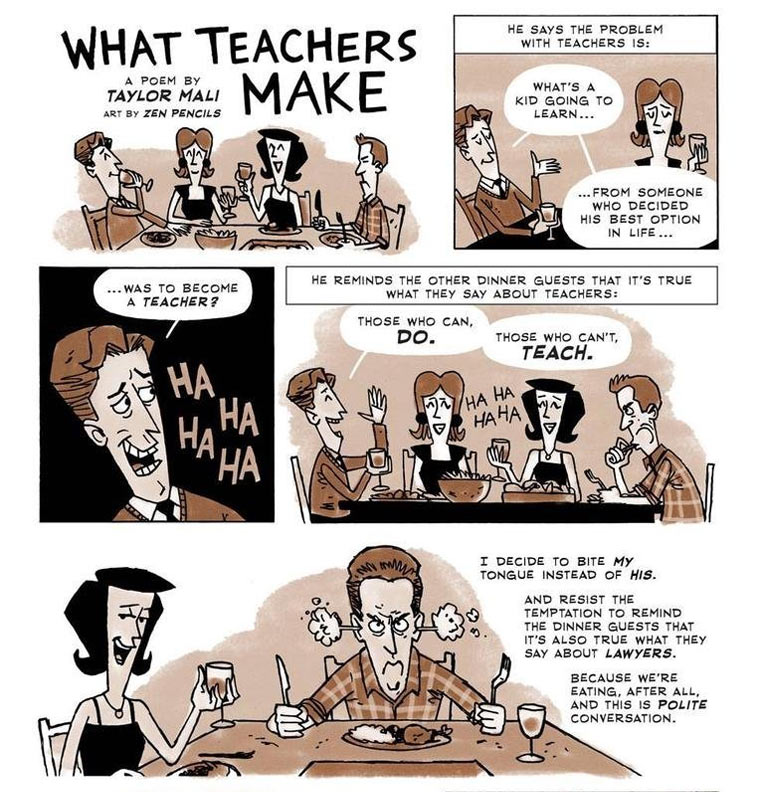 Comic: What makes a teacher? lehrercomic_01 