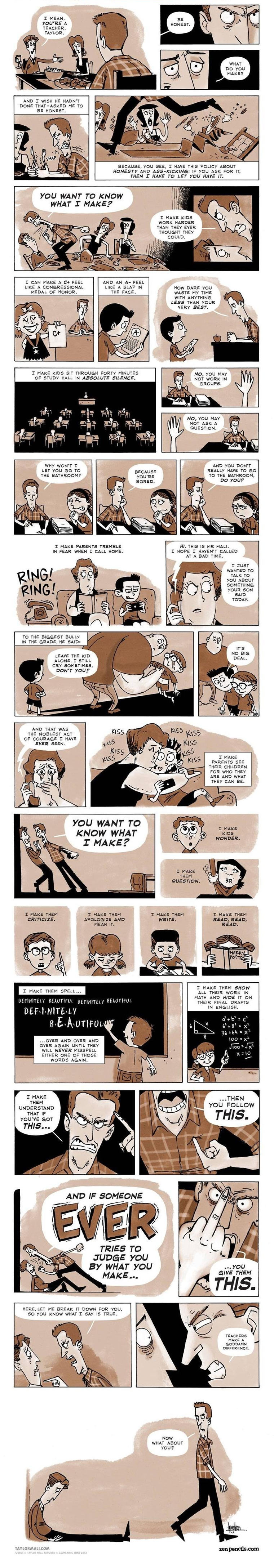 Comic: What makes a teacher? lehrercomic_02 