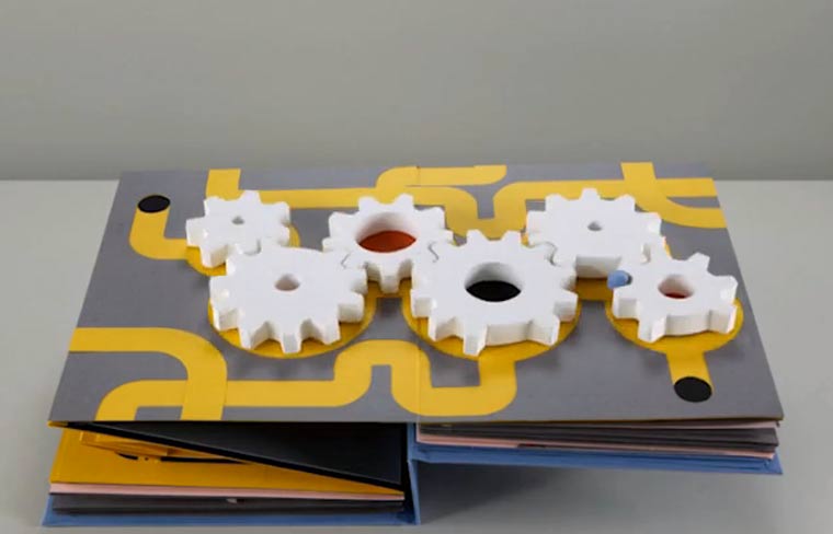 Stopmotion-Popup-Book: Kreislauf eines Wassertropfens lifecycle_popupbook 