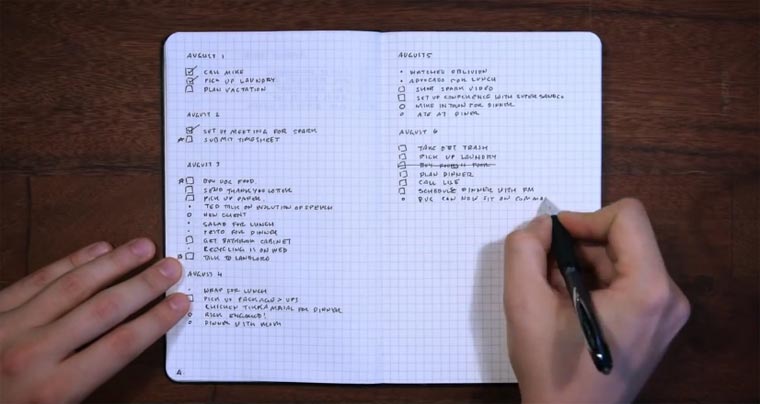 Selbstorganisation: Listen richtig anlegen lists 