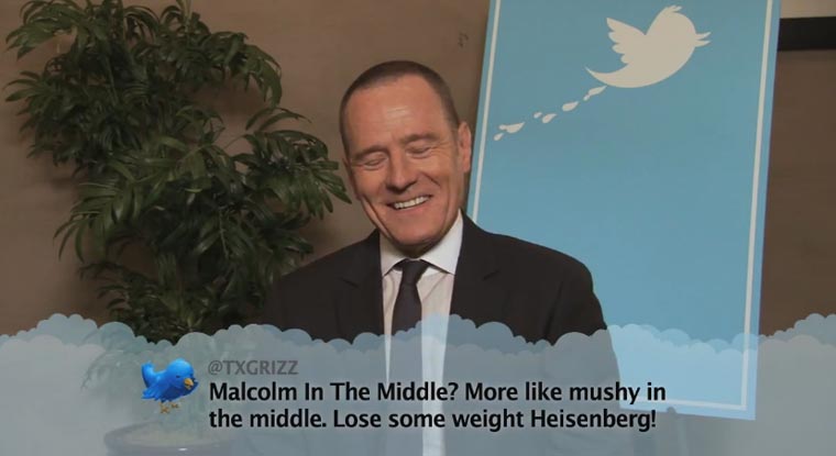 Promis lesen erneut Tweets, die sie beleidigen mean_tweets_3 
