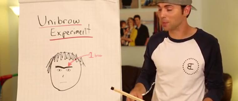 Vorurteile & Ekel: Reaktionen auf Monobrauenträger monobrow_experiment 