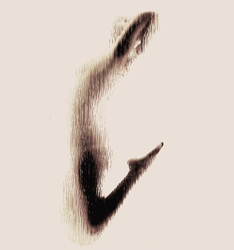 Naked Silhouette Alphabet naked_alphabet_03 