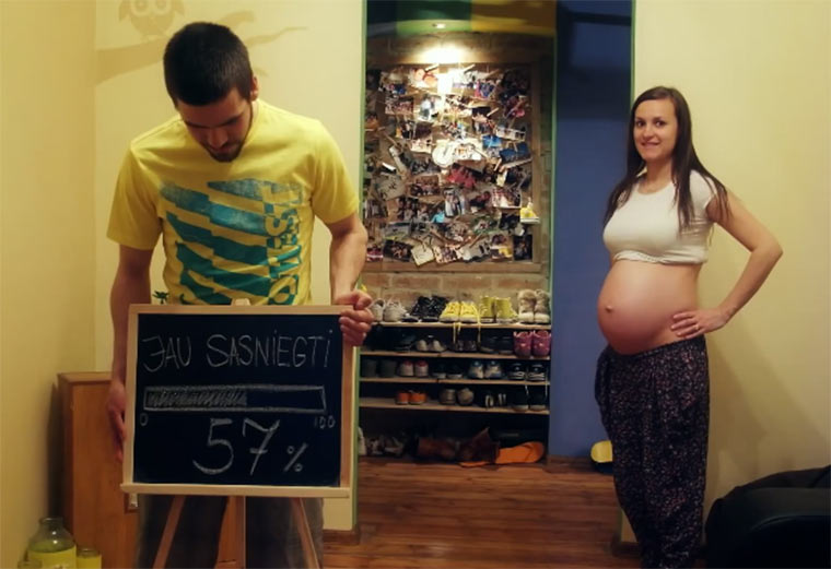 Stopmotion-Schwangerschafts-Timelapse stopmotion-pregnancy 