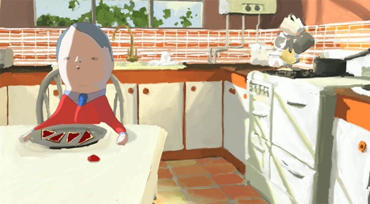 Die morgendliche Routine von t.o.m. tom 