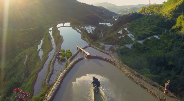 Wakeboarden auf dem achten Weltwunder wakeskating_eightwow
