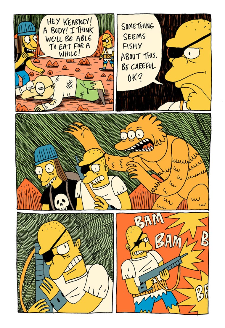Comic: postapokalyptische Simpsons - Wasteland wasteland_simpsons-comic_03 