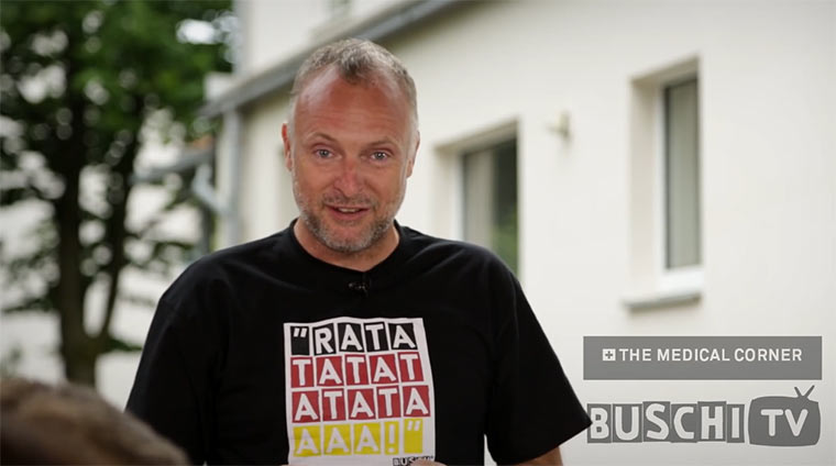 WM-Talk mit Frank Buschmann Buschi-TV_The-Medical-Corner_01 