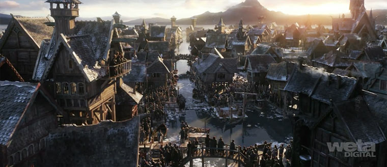 Hobbit: Making of Laketown Laketown