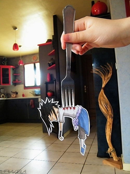 Interaktion mit Papierfiguren Lowra_09 