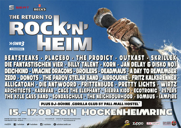 Gewinnt Tickets fürs Rock`n Heim Festival RockNHeim 