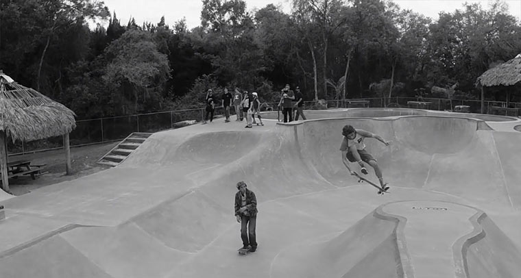 Skateboardpark-Drohnenaufnahmen Smyrna_Park_Drone