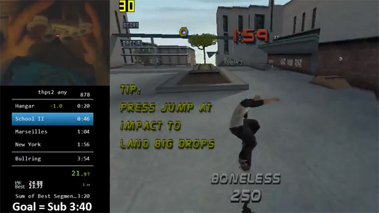Tony Hawks Pro Skater 2 in 4 Minuten Tony Hawk's Pro Skater 2 in 4 Minuten THPS2_speedrun
