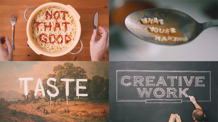 Kunstverständnis vs. künstlerische Fähigkeiten The-Gap_Typography