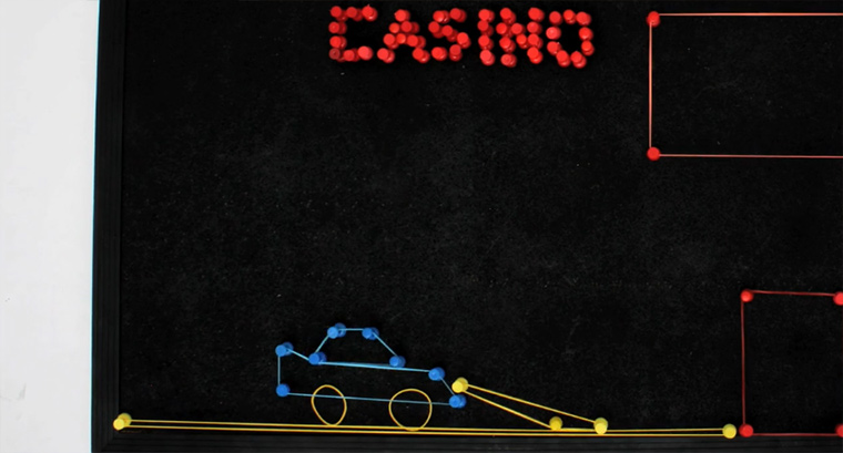 Stopmotion-Kurzfilm aus Büro-Material elastika 