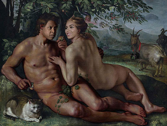 Jay-Z & Beyonce in klassischen Gemälden jayz-bayonce-art_03 