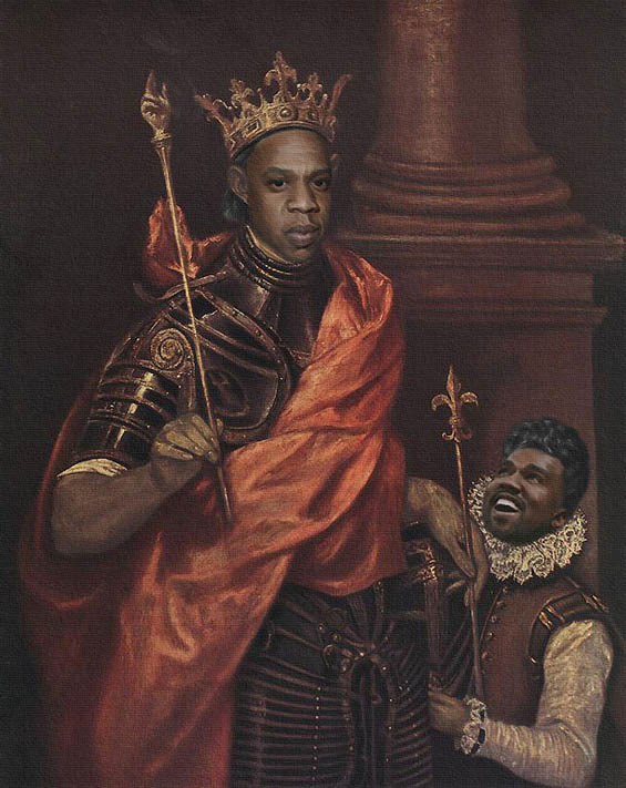 Jay-Z & Beyonce in klassischen Gemälden jayz-bayonce-art_07 
