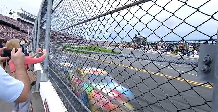 Beim Nascar-Rennen nascar_speed 