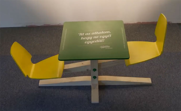 Wippe lässt dich nicht alleine essen nevereatalone 