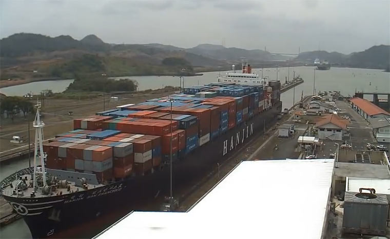 Timelapse: 1 Tag am Panamakanal panamakanal 