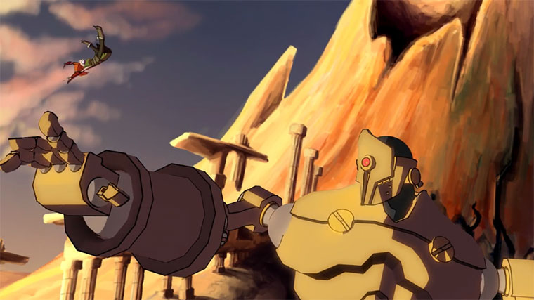 Kampf gegen den Roboterzyklopen robot_cyclops 