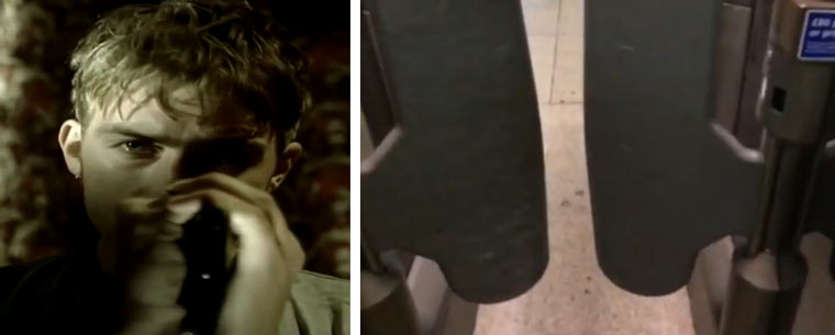 U-Bahn-Ticketsperre singt Song 2 ticketsperresong2