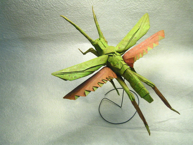 Unglaublich: Origami-Insekten aus einem Blatt Papier Bryan_Chan_Origami_01 