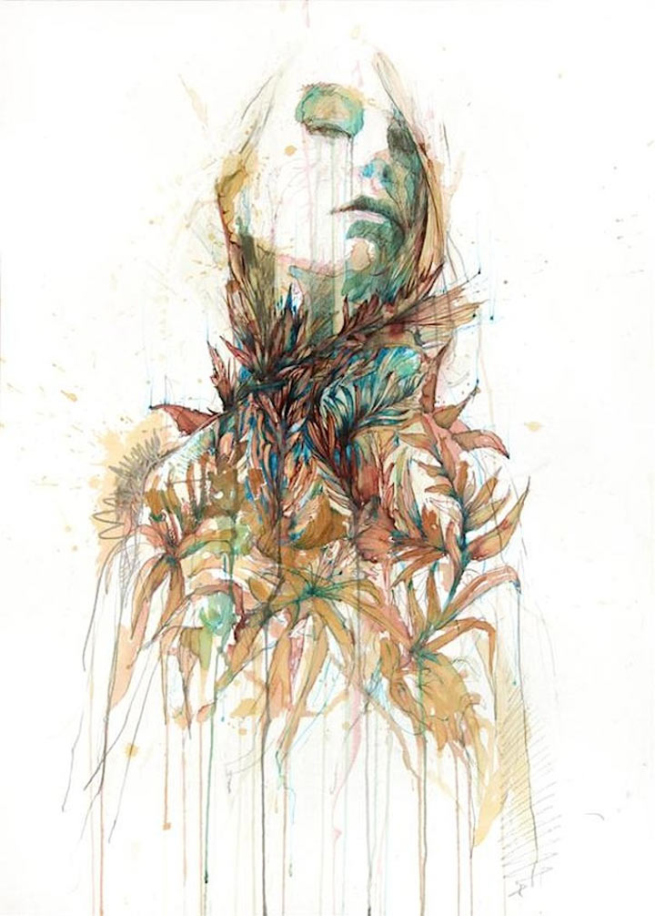 Portraits aus Wodka, Whisky, Tee & Tinte Carne_Griffiths_06 