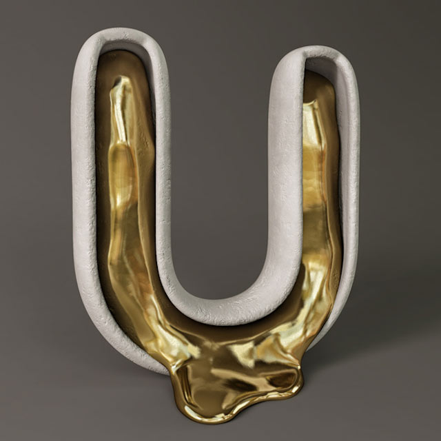 3D-Alphabet FOREAL_alphabet_21 