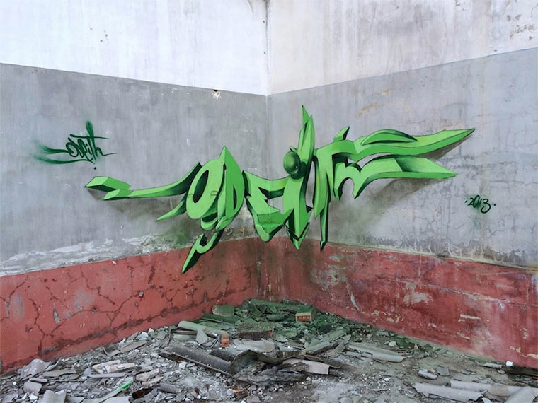 Anamorphe Graffitis von Odeith Odeith_06 