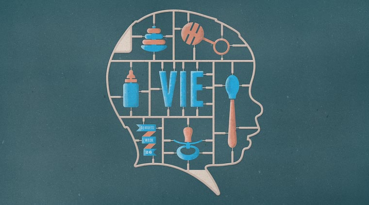 Designer macht wöchtentliche Profilportraits seiner Tochter Silhouette_project_11 