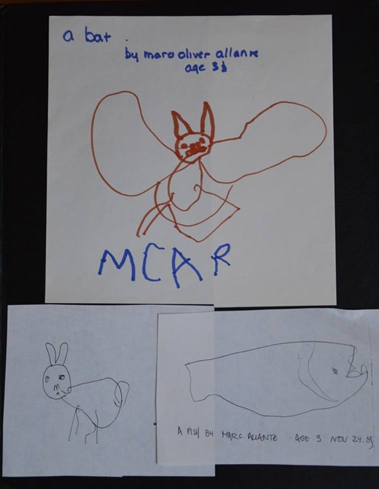 Werke eines Künstlers vom 2. bis 25. Lebensjahr marc_2-25_02 