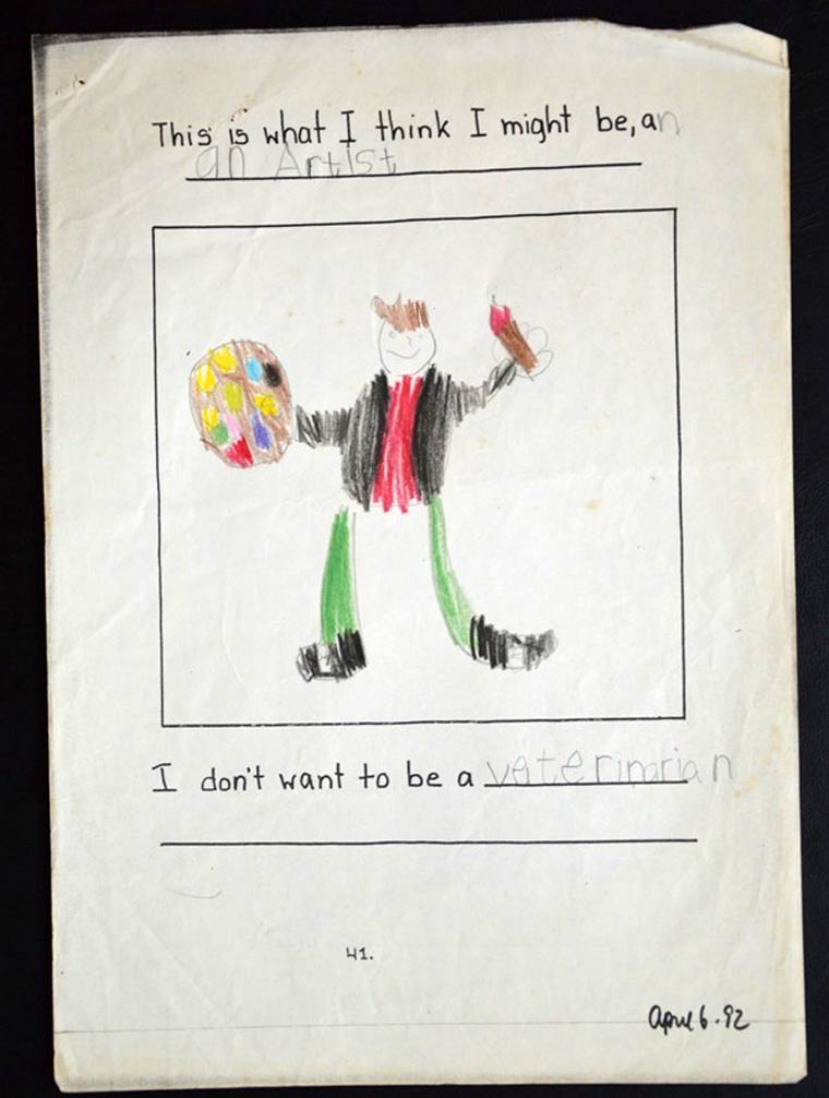 Werke eines Künstlers vom 2. bis 25. Lebensjahr marc_2-25_04 